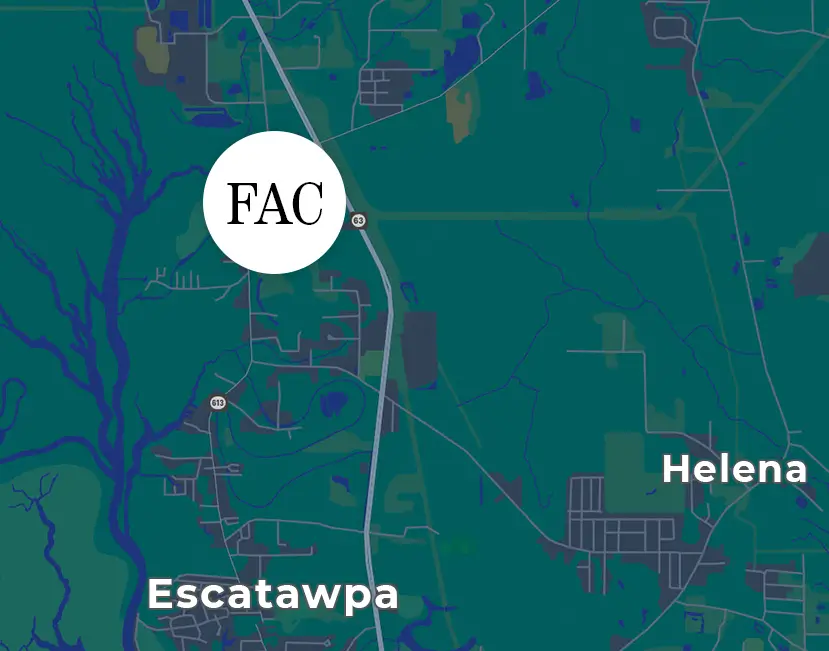 map image of where First Apostolic Church of Escatawpa is